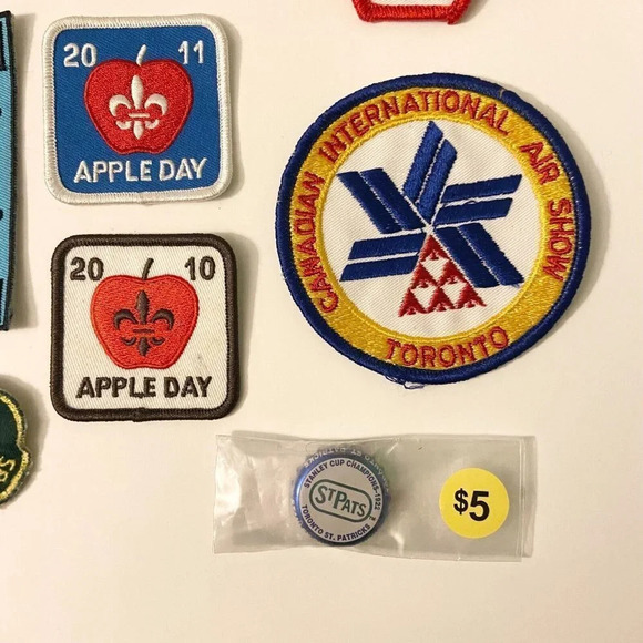 Lot of Assorted Patches and Beer Bottle Cap Boy Scouts Camp Air Show Cubs - Picture 5 of 11